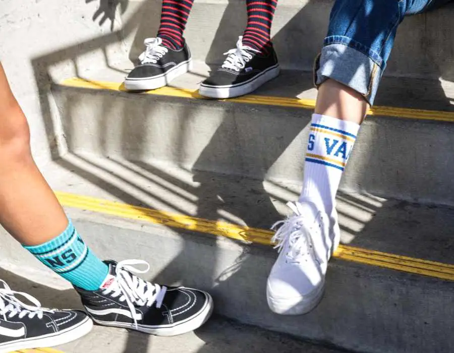 What socks to wear with Vans