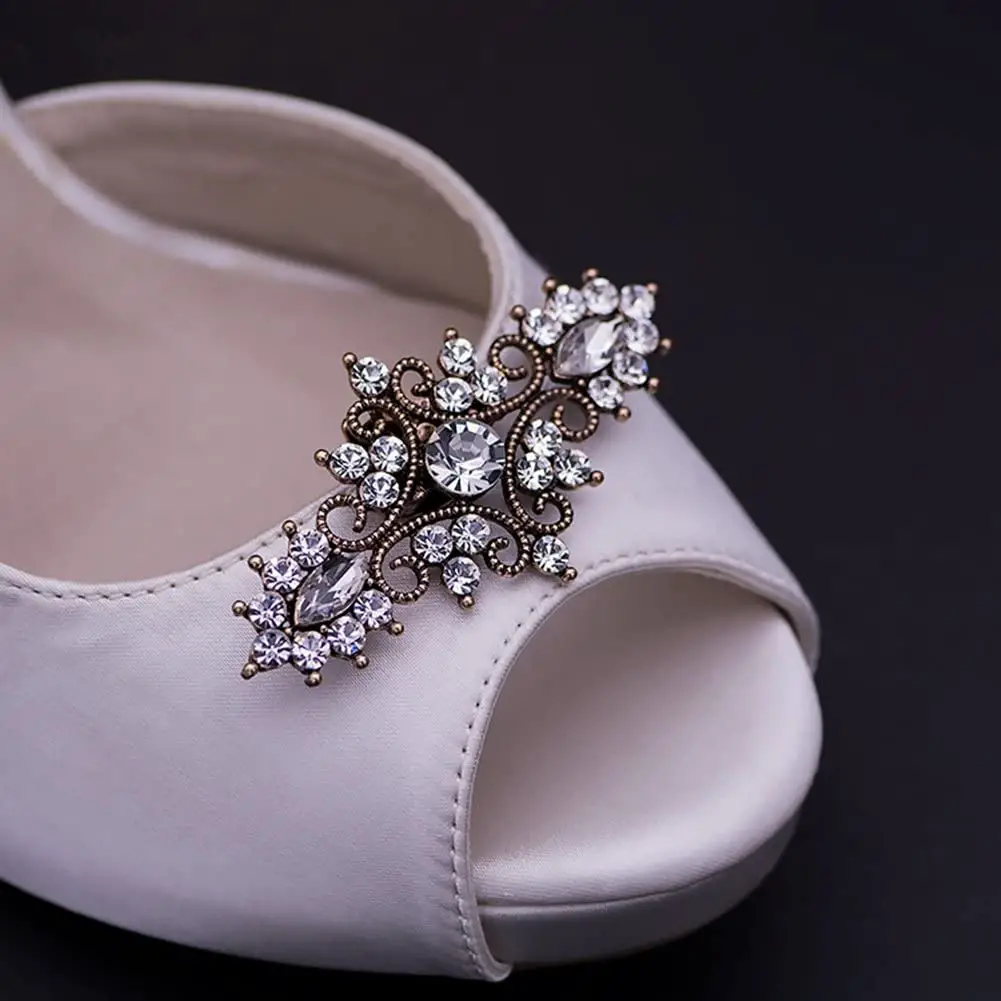 Wedding shoe clips