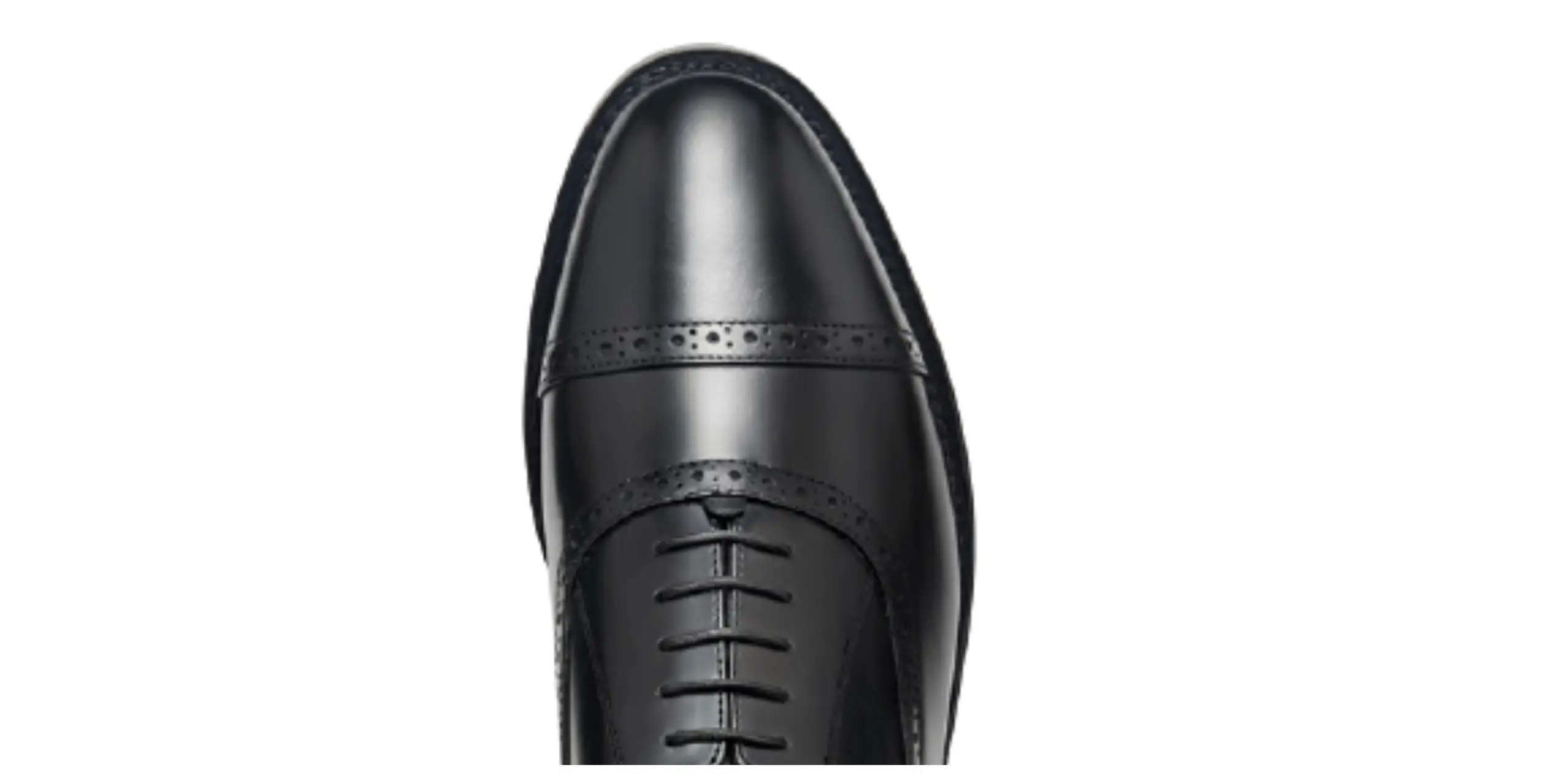 Quarter Brogue — Types of Men's Formal Shoes