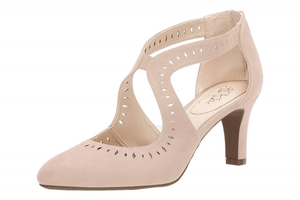 Best low heel closed toe shoe for brides