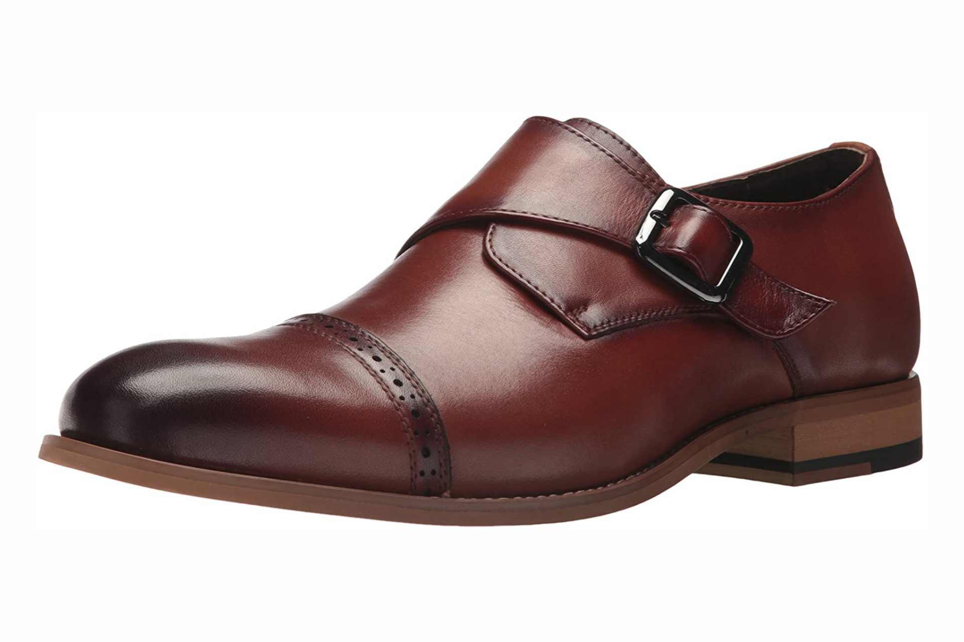 Brown Monk Strap shoes for men