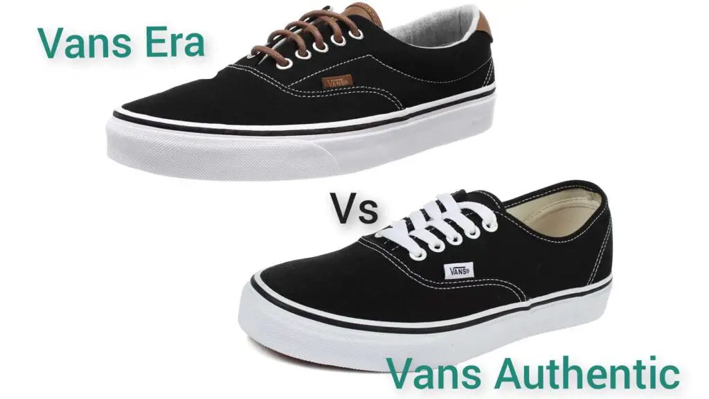 Vans Authentic vs Era