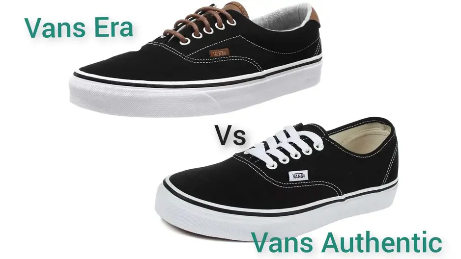 eerlijk fonds kanaal Vans Era vs Authentic — Differences & Similarities