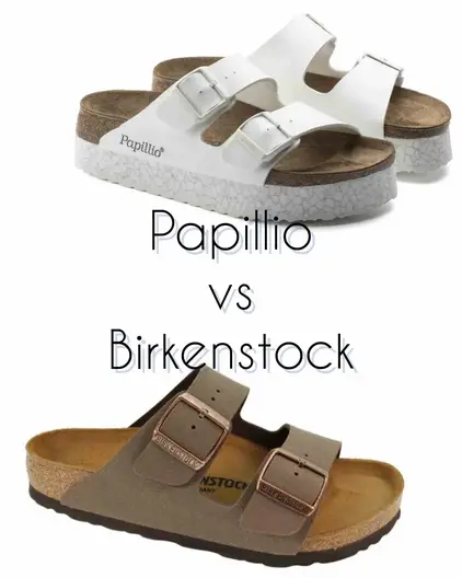 Papillio Vs Birkenstock Difference