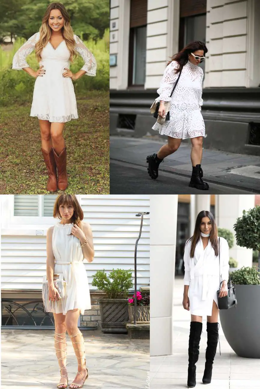 Shoes to wear with white dress