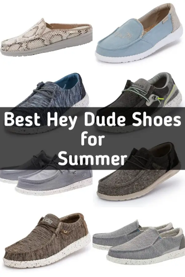 Best Hey Dude shoes for Summer