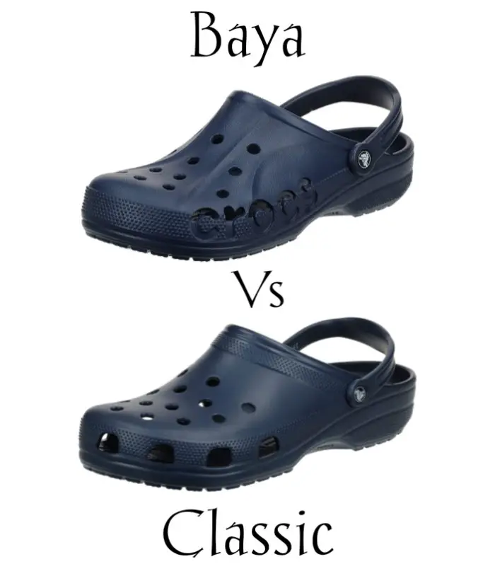 Baya vs Classic Crocs