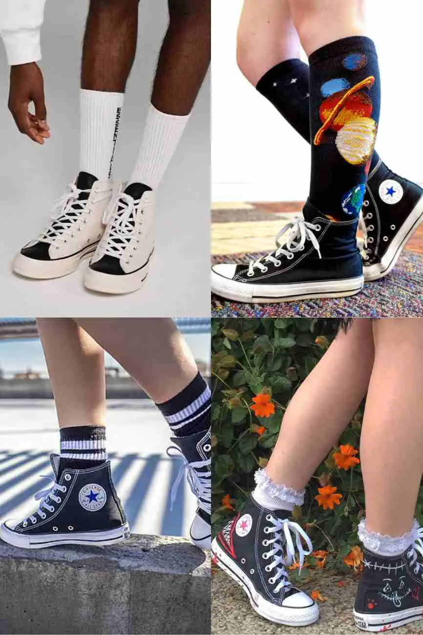 socks for high top converse