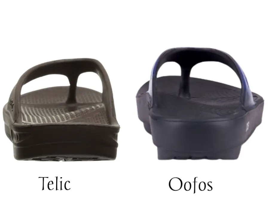 Telic Heel vs Oofos Heel