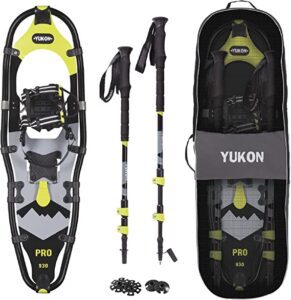 Yukon charlie pro snowshoe kit Costco snowshoes