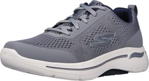 Skechers Men's Gowalk Arch Fit-Athletic Workout Walking Shoe with Air Cooled Foam Sneaker - Podiatrist-recommended shoes for high arches